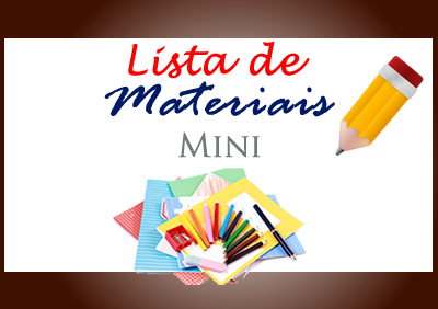 Lista de Materiais - Mini I